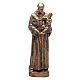 Statue of St. Anthony of Padua in bronze 160 cm for EXTERNAL USE s1