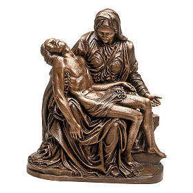 Escultura Piedad bronce 70 cm para EXTERIOR
