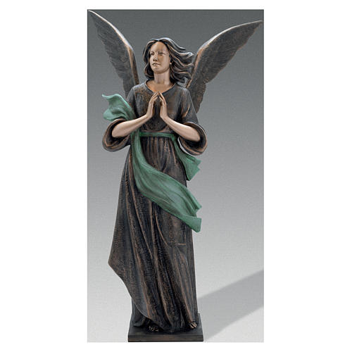 Bronzestatue, Engel Gottes, 210 cm, für den AUßENBEREICH 1