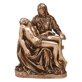 Bronzestatue Pietà 50 cm Höhe für den AUßENBEREICH