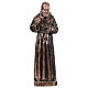 Statue Saint Pio bronze 80 cm pour EXTÉRIEUR s1