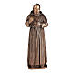 Statua Padre Pio Pietrelcina bronzo 140 cm per ESTERNO s1