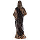Escultura Sagrado Corazón de Jesús bronce 60 cm para EXTERIOR s6