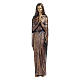 Statue of the Virgin Mary in bronze 100 cm for EXTERNAL USE s1