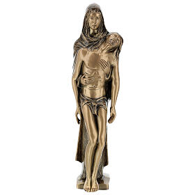 Standing Pietà, bronze statue for OUTDOOR, 80 cm