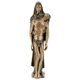 Piedad de pie estatua bronce PARA EXTERIOR 80 cm