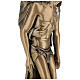 Piedad de pie estatua bronce PARA EXTERIOR 80 cm s10