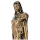 Pietà debout statue bronze POUR EXTÉRIEUR 80 cm s2