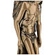 Pietà de pé imagem bronze EXTERIOR 80 cm s10