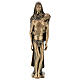 Pieta statue standing in bronze FOR OUTDOORS 80 cm s1