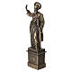 Statue Saint Paul bronze 30 cm s4