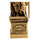 Saint Paul gilded bronze statue 30 cm s6