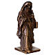 Saint Paul bronze statue of 6 in, velvet case s6