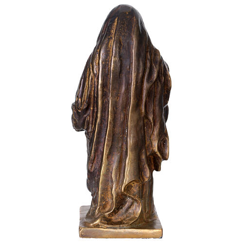 Bronze statue of St. Paul 16 cm in velvet box 7