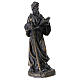 St Peter gilded bronze statue 14 cm s4