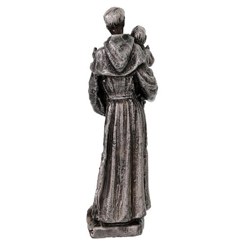 Saint Anthony statue in zinc alloy, 3 in 3