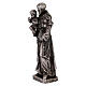 Saint Anthony statue in zinc alloy, 3 in s2