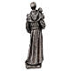 Saint Anthony statue in zinc alloy, 3 in s3
