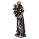 Statue Saint Antoine en alliage 7 cm s2