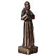 Estatua Padre Pío bronce 14 cm s3