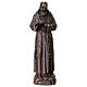 Pater Pio – Statue aus Bronze, 30 cm s1