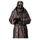 Bronze statue of Padre Pio, 12 in s4