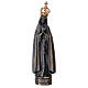 Statue Notre-Dame de Fatima bronze 19 cm s1