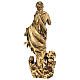Maria Immaculata – Statue aus goldfarbener Bronze, 30 cm s7