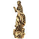 Statue bronze doré Vierge Immaculée 30 cm s3