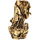 Statua bronzo dorato Maria Immacolata 30 cm s6