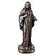 Estatua Virgen de Medjugorje de aleación 7 cm s1