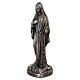 Estatua Virgen de Medjugorje de aleación 7 cm s2