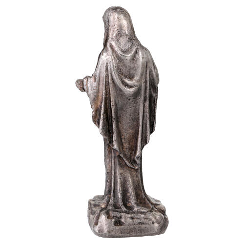 Statue Notre-Dame de Medjugorje en alliage 7 cm 3