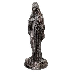 Estátua de Nossa Senhora de Medjugorje em liga de 7 cm