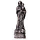 Virgin Mary with Child alloy statue 12 cm s1