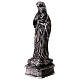 Virgin Mary with Child alloy statue 12 cm s2