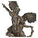 Statue Saint Michel bronze 24 cm s2