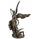 Statue Saint Michel bronze 24 cm s5