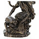 Statue Saint Michel bronze 24 cm s7