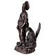 Bronze St Mark statue 20 cm s4