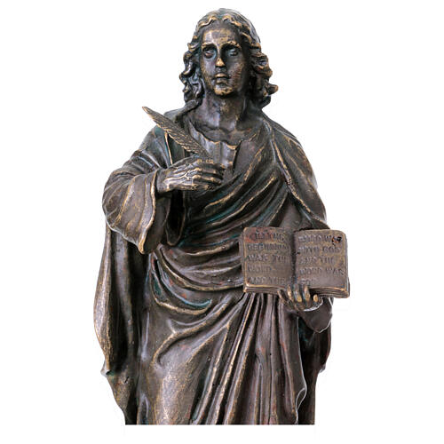 Bronze statue of Saint John, 8 in 6