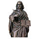 Statue Saint Jean bronze 20 cm s6