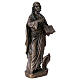 Estátua de São João em bronze, 20 cm s5