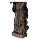 Bronze Saint John statue 20 cm s4