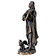 Estatua San Lucas de bronce 20 cm s7