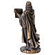 Statue Saint Luc en bronze 20 cm s8