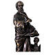 Statue of Saint Matthew in bronze, 8 in s7