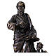 Statue Saint Matthieu en bronze 21 cm s2