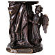 Statue Saint Matthieu en bronze 21 cm s4