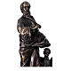 Statue Saint Matthieu en bronze 21 cm s7